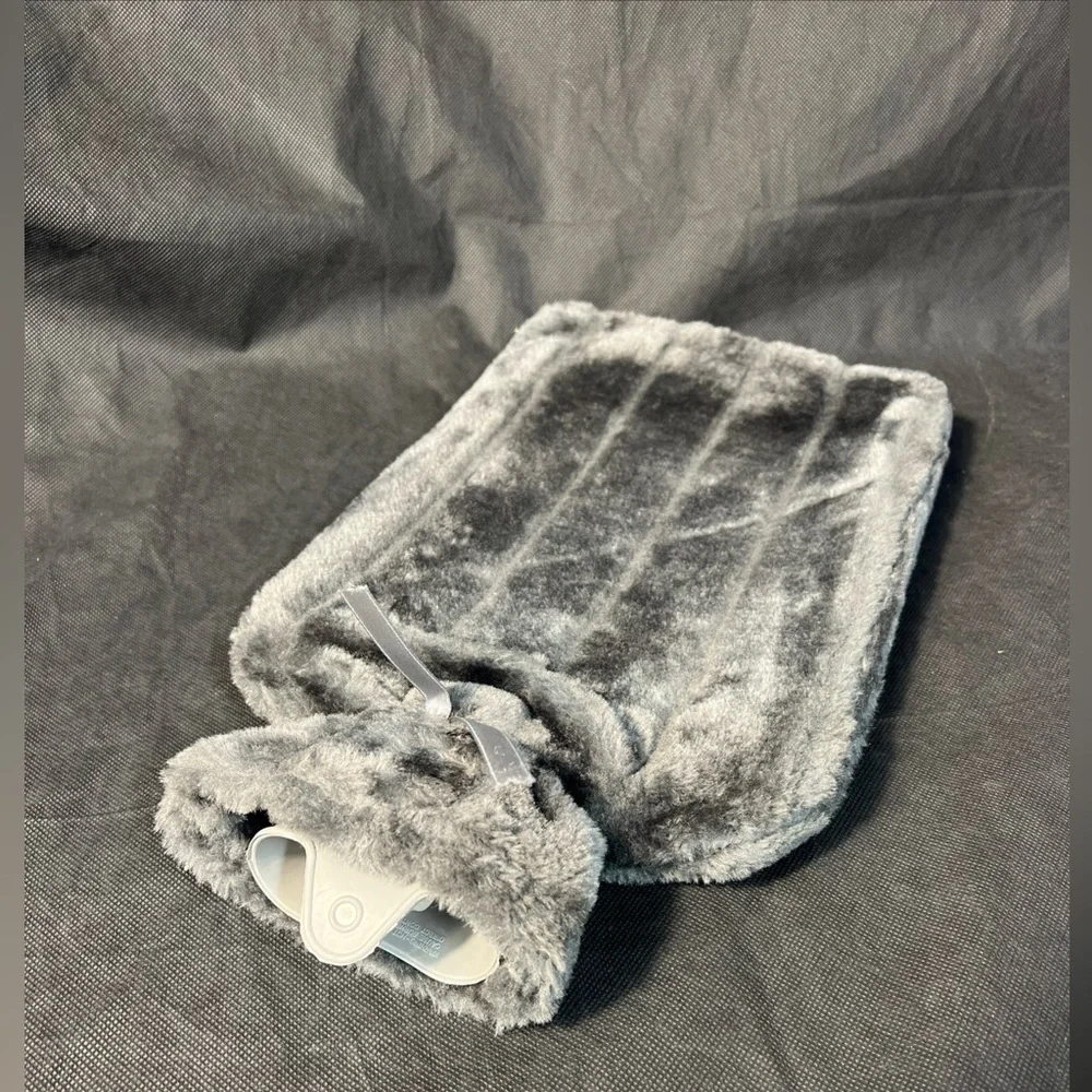 Voila Gray Faux Fur Hot Water bag